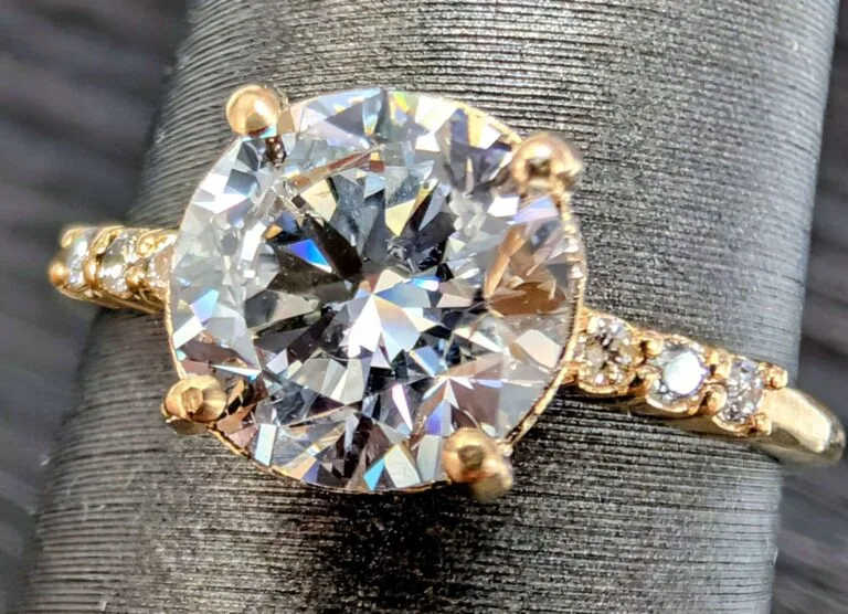 Lab-Grown Diamond Engagement Ring, 1.5 ct